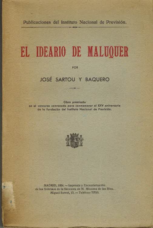 EL IDEARIO DE MALUQUER