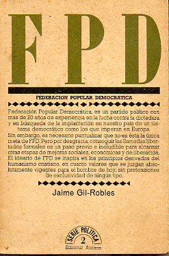FEDERACION POPULAR DEMOCRATICA