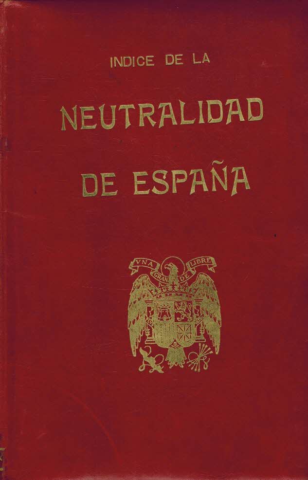 INDICE DE LA NEUTRALIDAD DE ESPAÑA