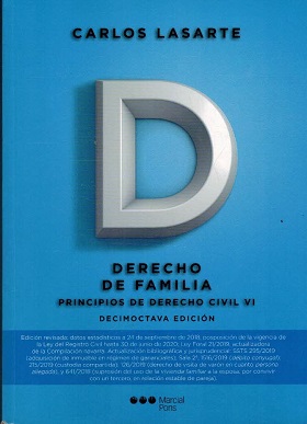 PRINCIPIOS DE DERECHO CIVIL. TOMO 4 DERECHO DE FAMILIA