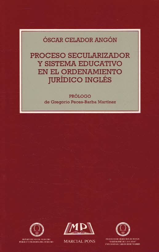 PROCESO SECULARIZADOR Y SISTEMA EDUCATIVO EN EL ORDENAMIENTO JURIDICO INGLES