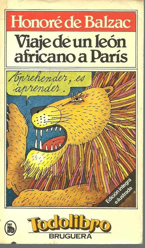 VIAJE DE UN LEON AFRICANO A PARIS