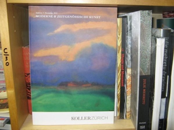 Moderne & Zeitgenossische Kunst, Moderne Graphik: Freitag, 7. Dezember 2012