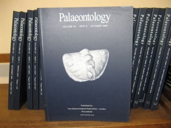 Palaeontology; Volume 42, Part 5, October 1999