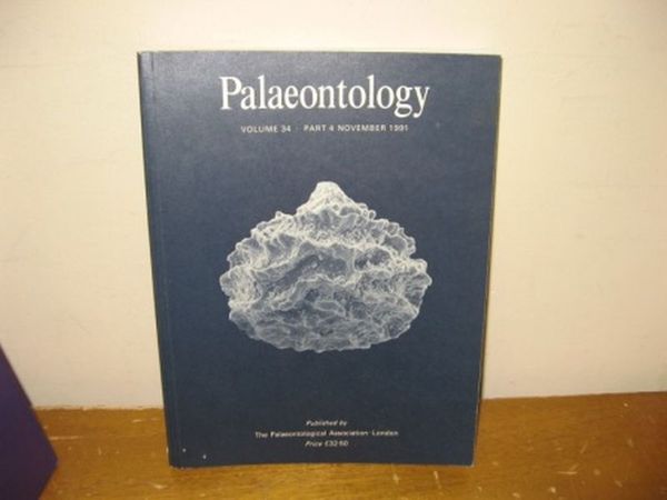 Palaeontology: Volume 34, Part 4, November 1991