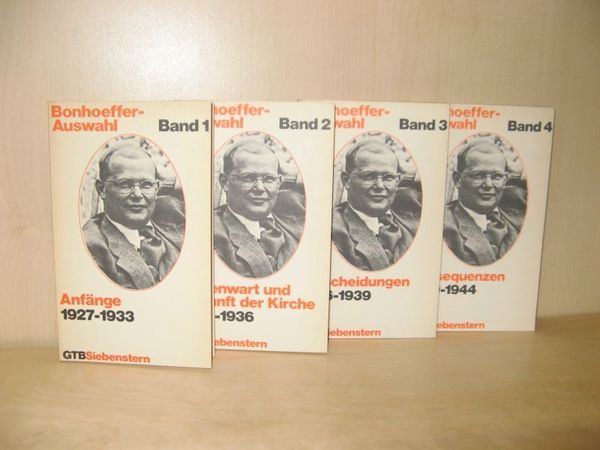 Bonhoeffer-Auswahl, Bands 1 - 4