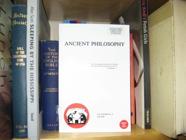 Ancient Philosophy: Vol. XXVIII, No. 2, Fall 2008