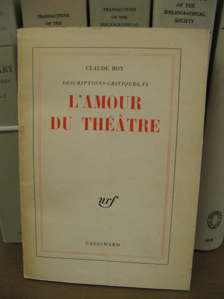 L'Amour Du Theatre