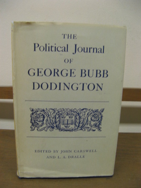 The Political Journal of George Bubb Dodington