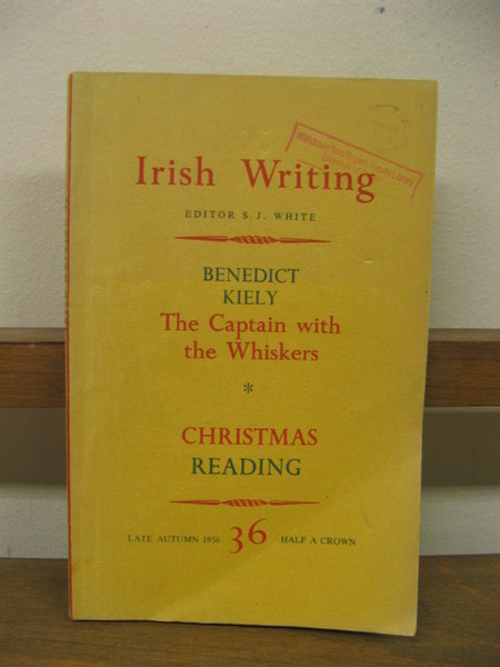 Irish Writing; Volume 36