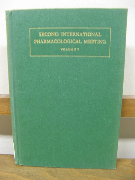 Pharmacology of Oriental Plants (Second International Pharmacological Meeting 1963, Volume …