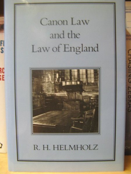 Canon Law and the Law of England