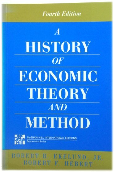 A History of Economic Theory and Method