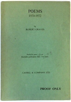 Poems 1970-1972