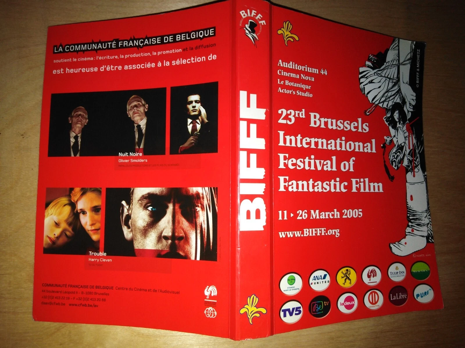 23rd Brussels International Festival of Fantastic film March 2005