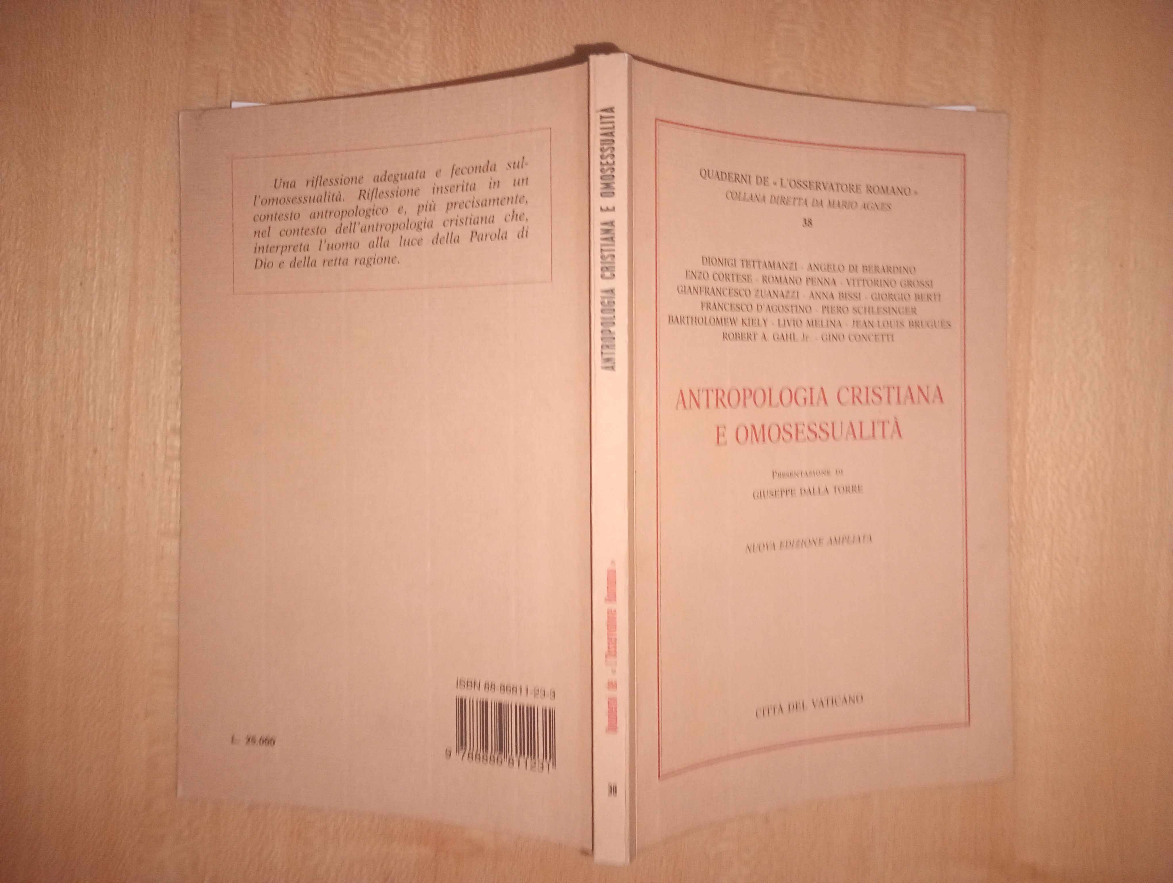 antropologia cristiana e omosessualità