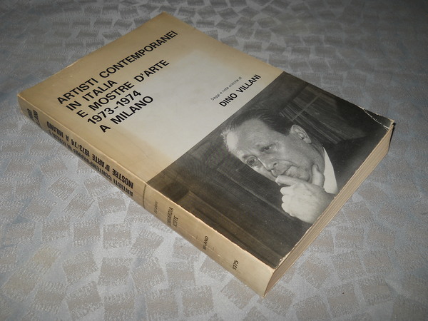 Artisti contemporanei in Italia e mostre d'arte 1973-1974 a Milano