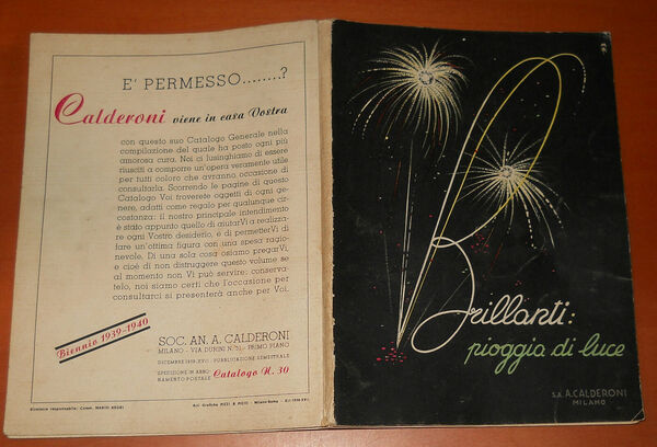 catalogo brillanti CALDERONI n. 30