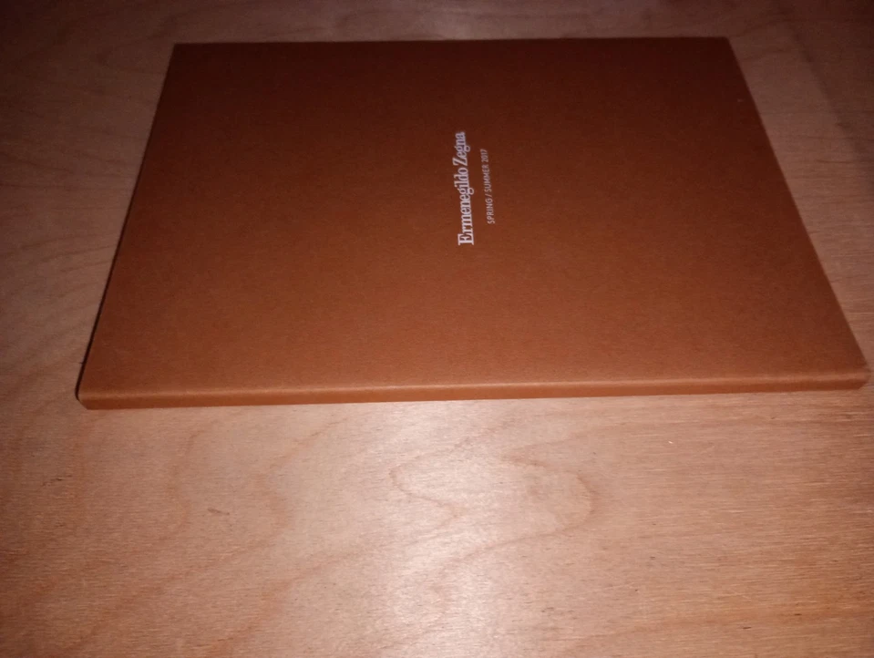 catalogo ERMENEGILDO ZEGNA spring/summer 2017