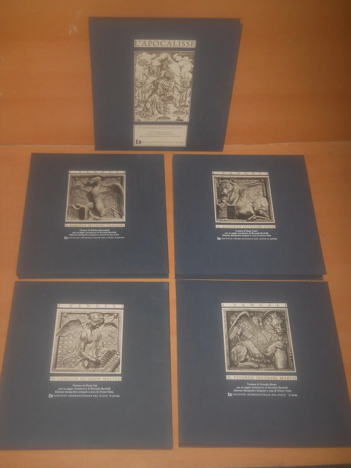 cofanetto 5 dischi - i 4 VANGELI + l'APOCALISSE