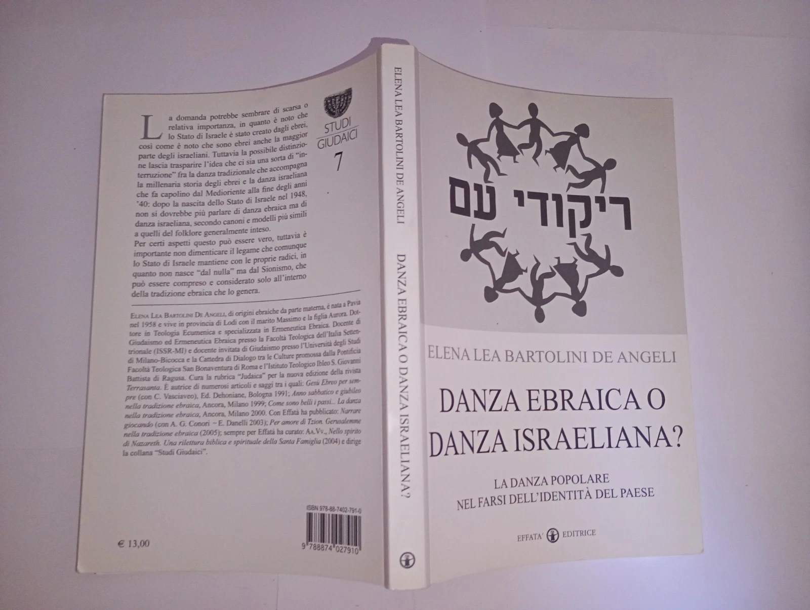 DANZA EBRAICA O DANZA ISRAELIANA? la danza popolare nel farsi …