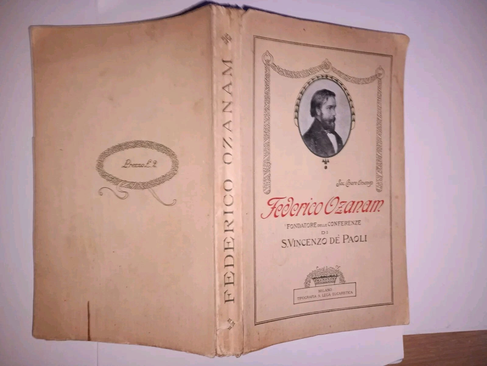 FEDERICO OZANAM fondatore delle conferenze di S.Vincenzo de Paoli