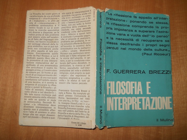 filosofia e interpretazione