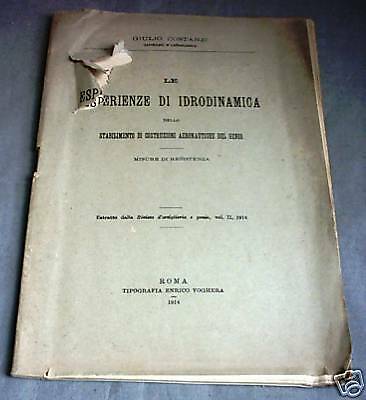 GIULIO COSTANZI CAPITANO D'ARTIGLIERIA dello STABILIMENTO DI COSTRUZIONI AERONAUTICHE DEL …