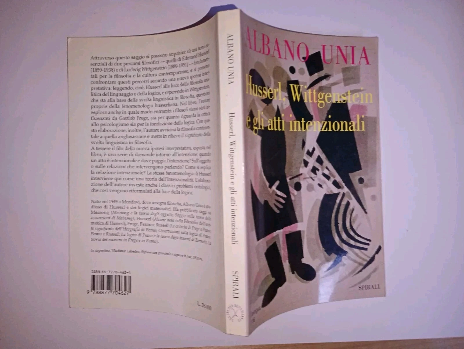 Husserl Wittgenstein e gli atti internazionali