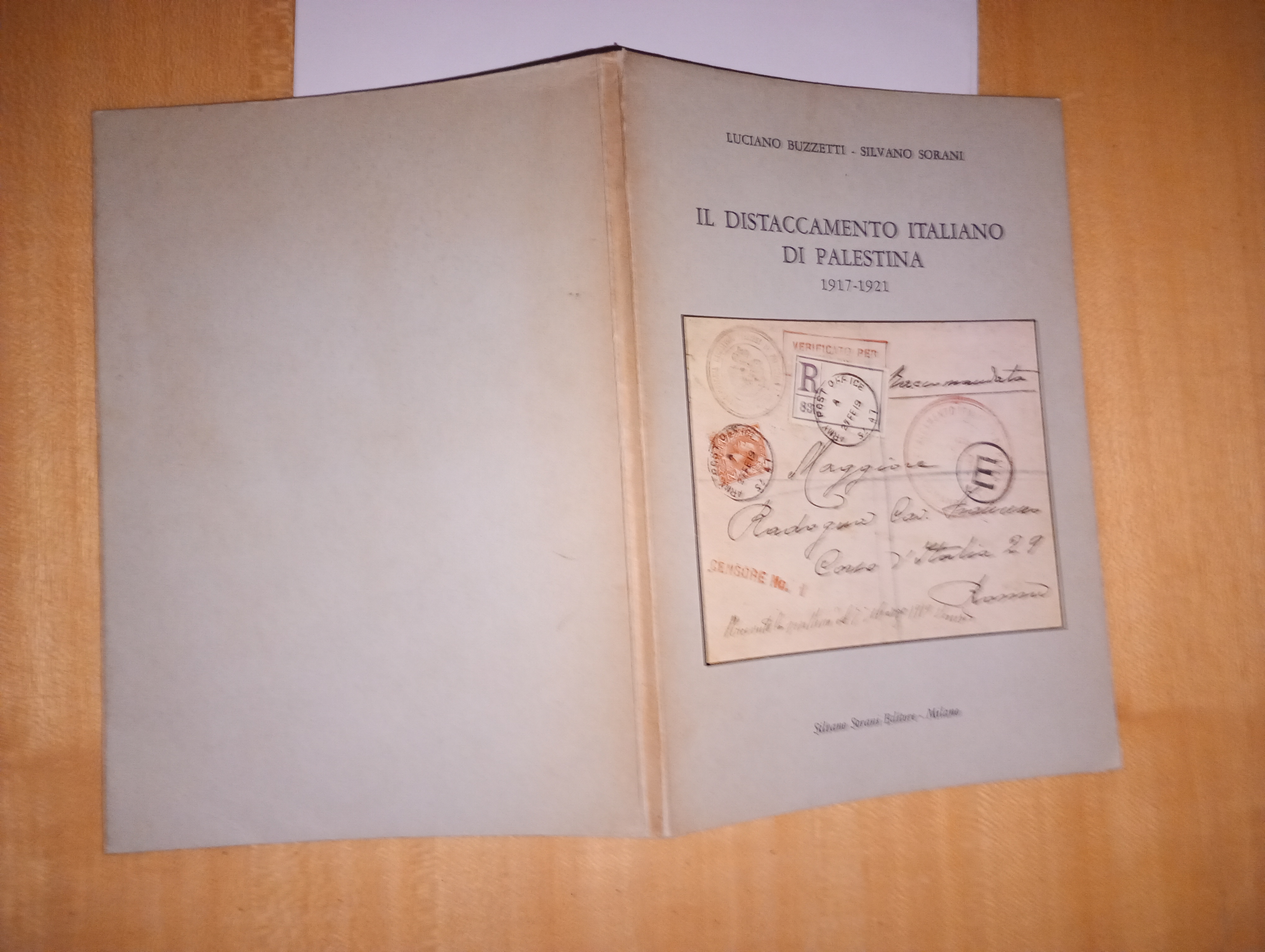 il distaccamento italiano di Palestina 1917-1921