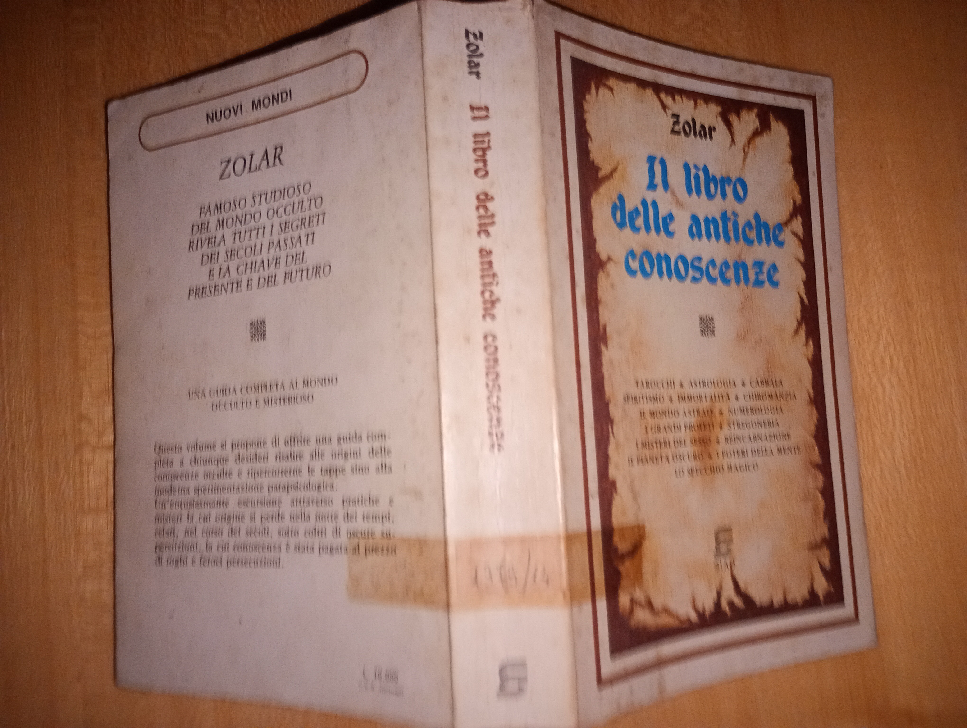 il libro delle antiche conoscenze