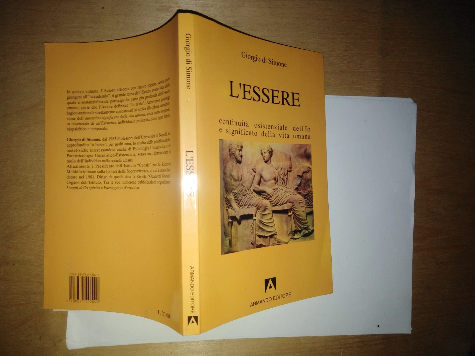 l'essere. io e significato della vita umana