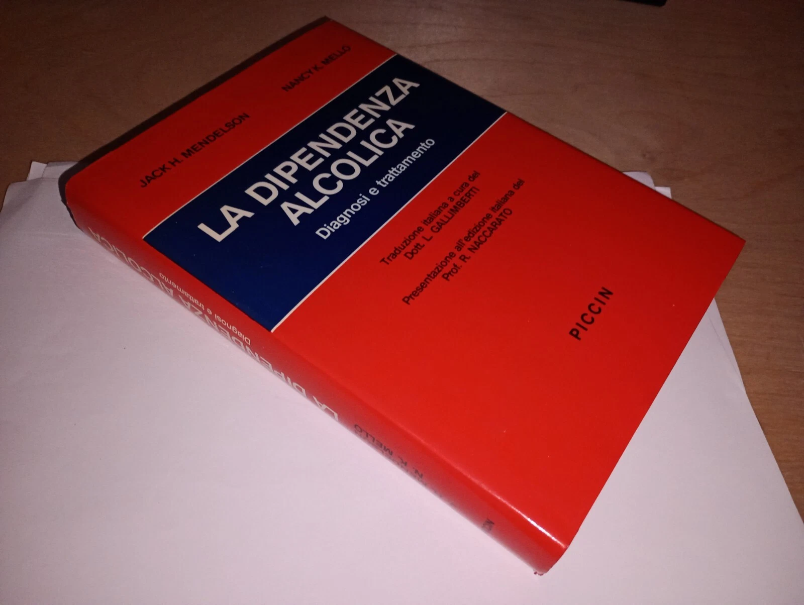 LA DIPENDENZA ALCOLICA. diagnosi e trattamento
