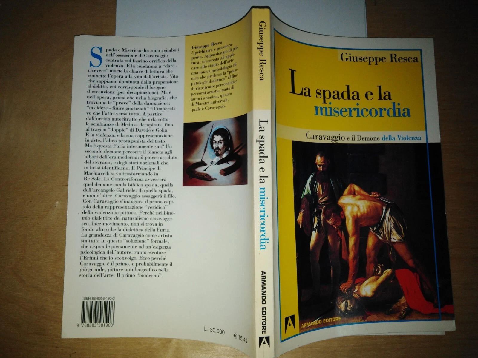 la spada e la misericordia. CARAVAGGIO e il demone della …