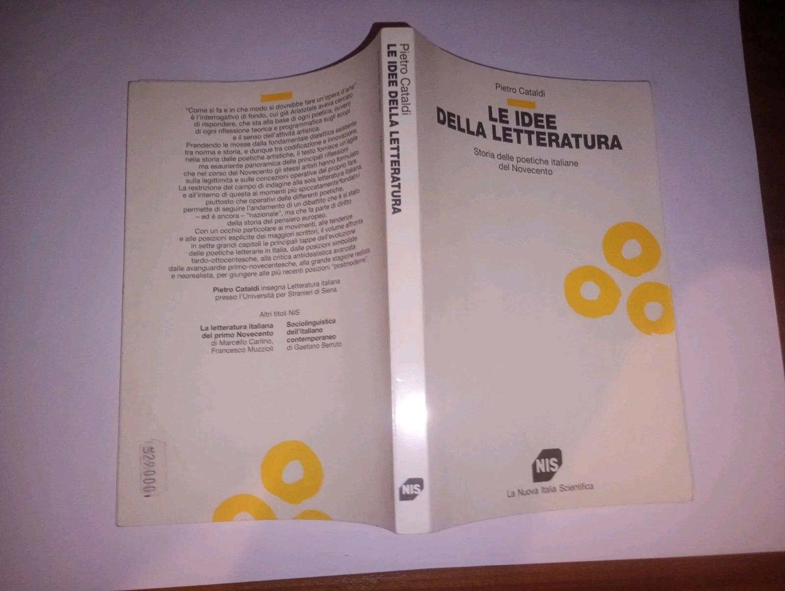 le idee della letteratura. storia delle poetiche italiane del novecento
