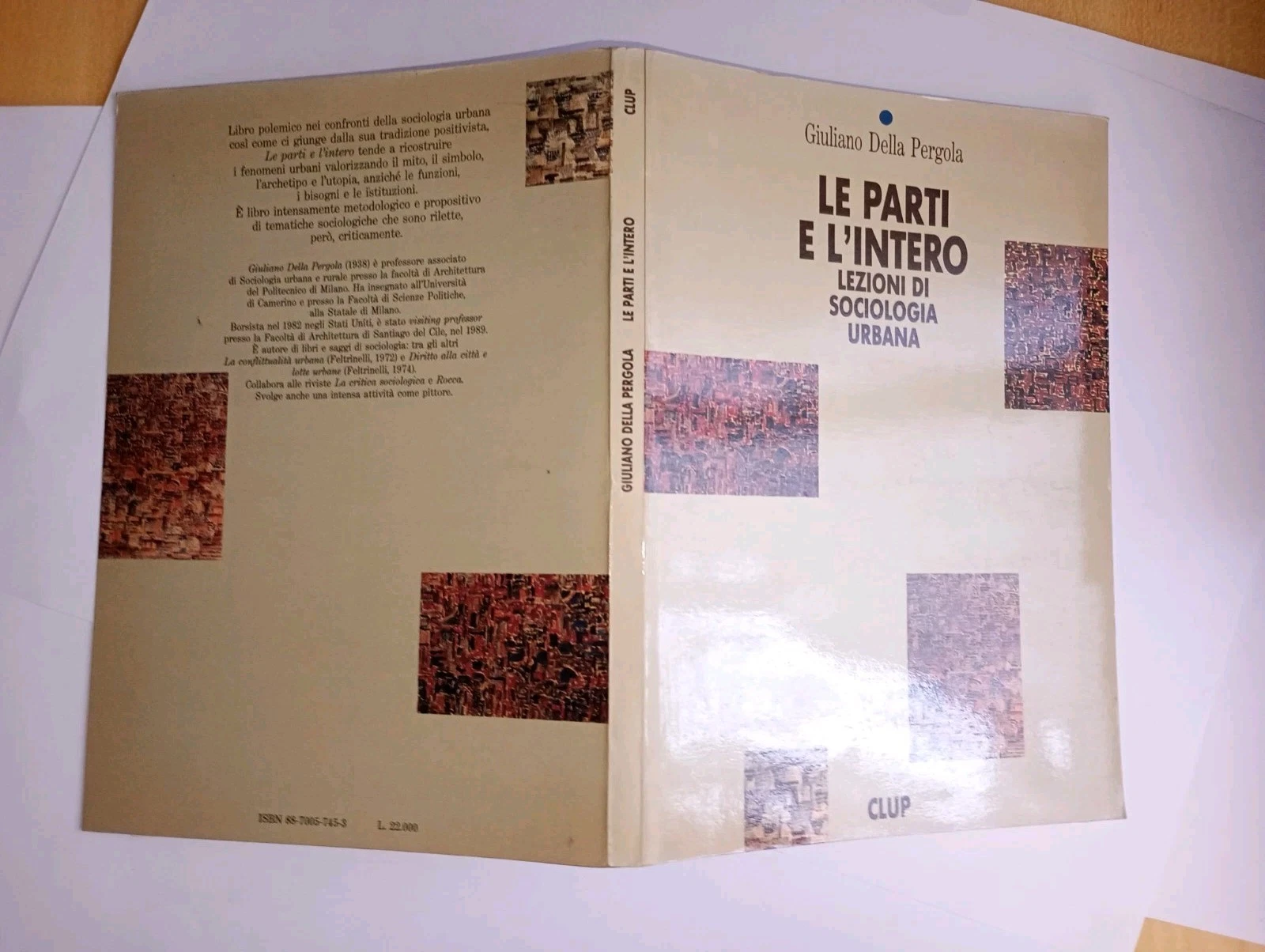 le parti e l'intero. lezioni di sociologia urbana