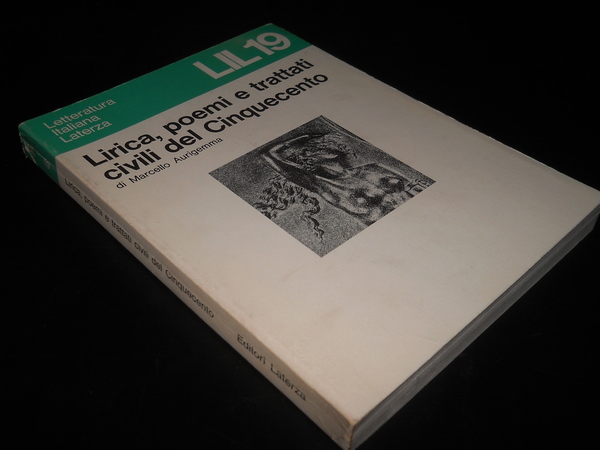 LIRICA, POEMI E TRATTATI CIVILI DEL CINQUECENTO