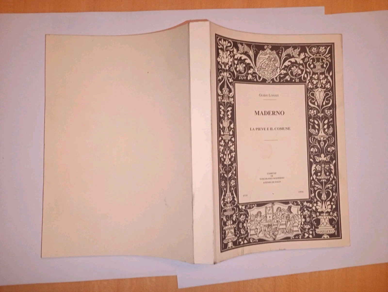 MADERNO. la Pieve e il Comune