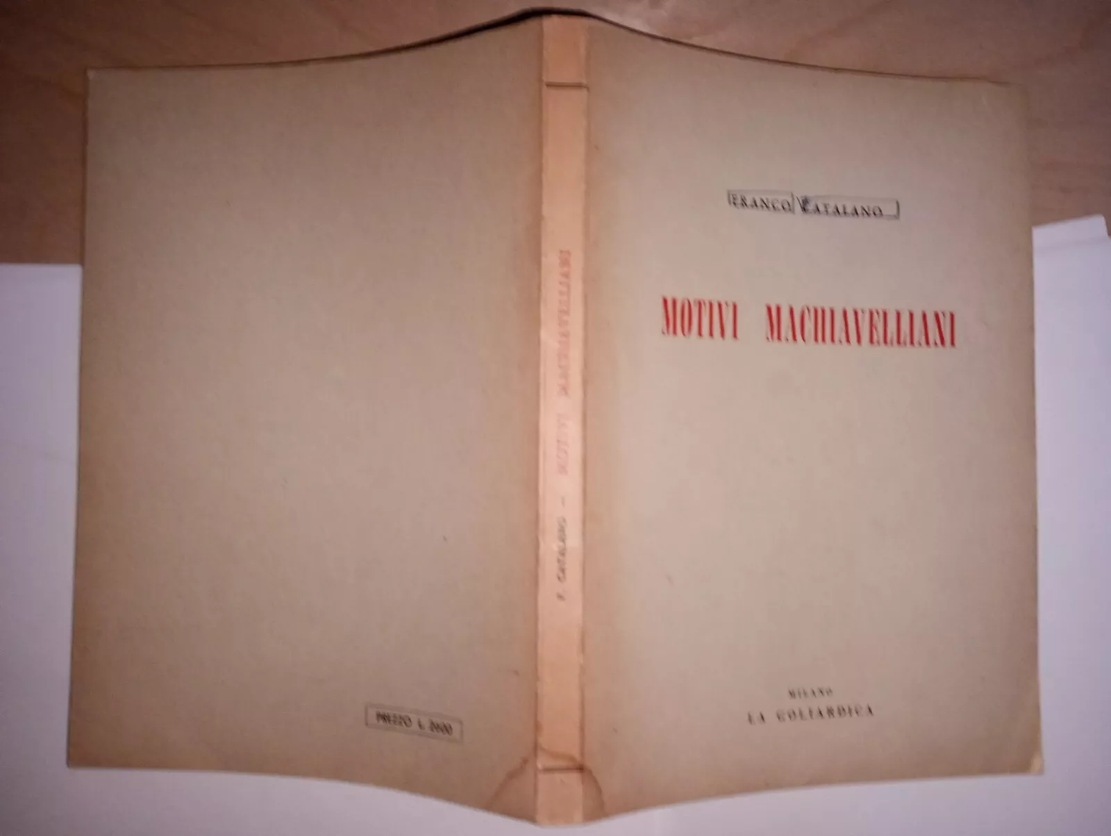 motivi machiavelliani