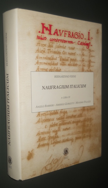 Naufragium Italicum a cura di Barbieri, Giorgietti e Palazzi
