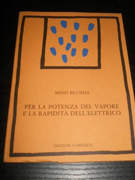 Per la potenza del vapore e la rapidità dell'elettrico