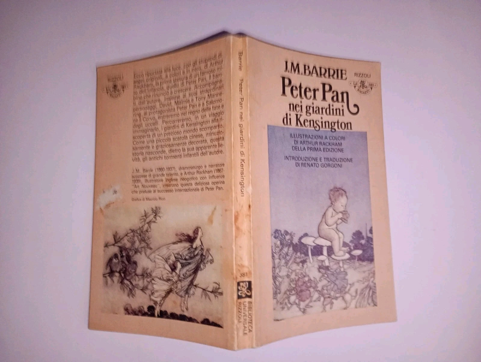 Peter Pan nei giardini di Kensington