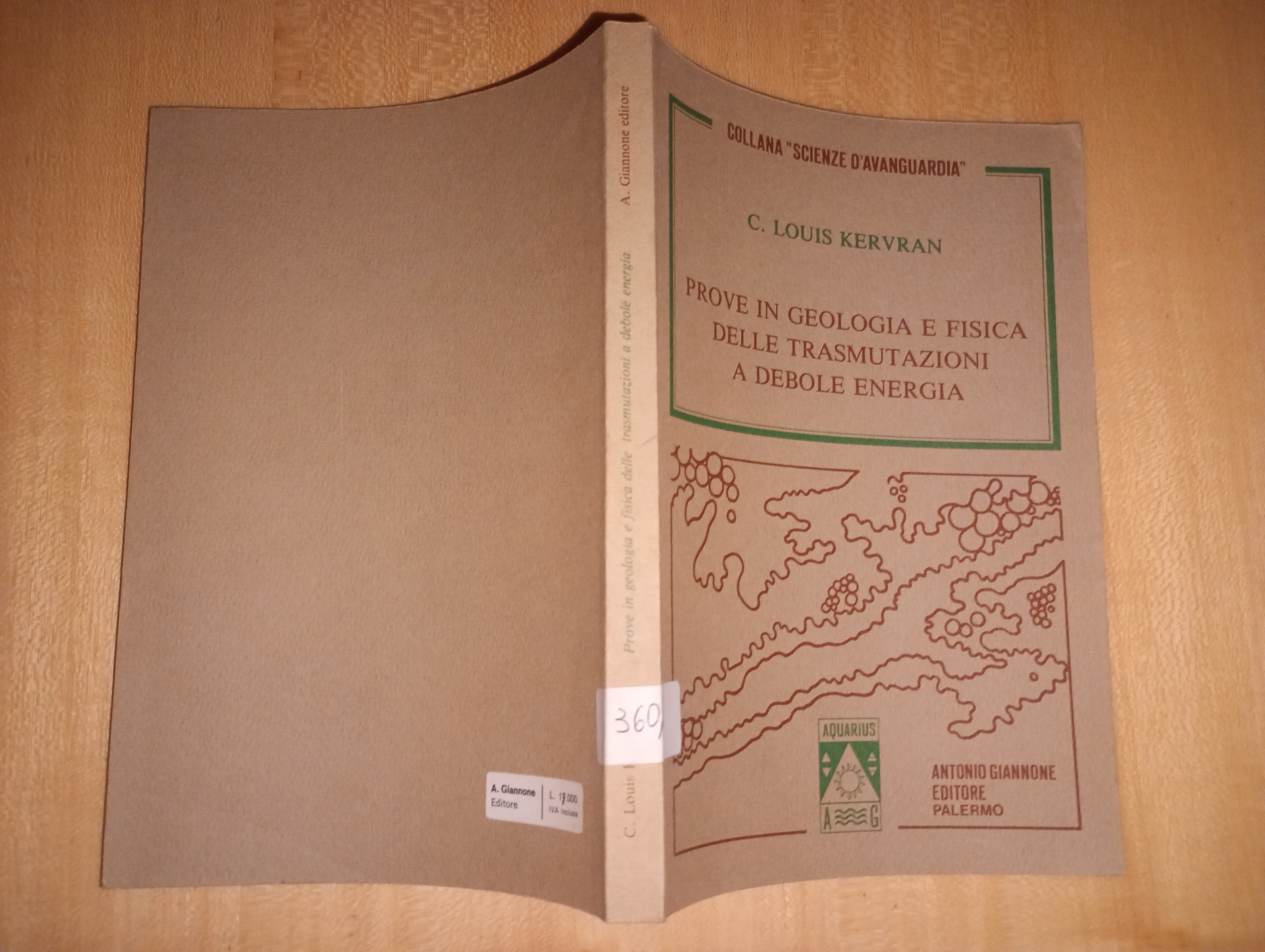 prove in geologia e fisica delle trasmutazioni a debole energia