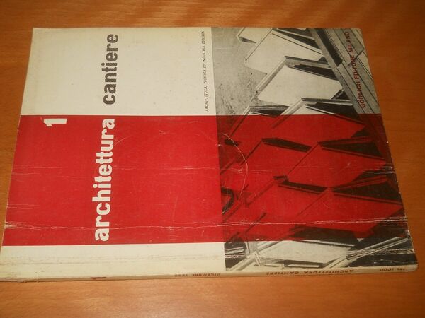 rivista ARCHITETTURA CANTIERE n. 1