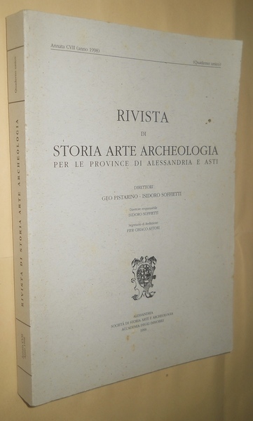 rivista di storia arte archeologia tra le province di Alessandria …