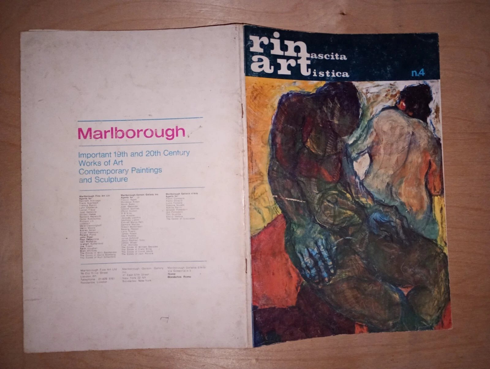 rivista RINASCITA ARTISTICA - anno I n. 4 1969