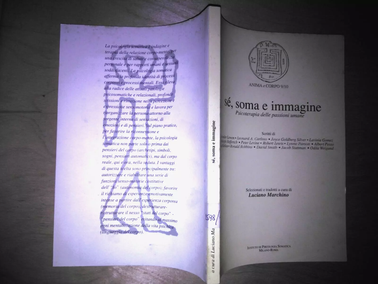 soma e immagine. psicoterapia delle passioni umane. rivista anima e …