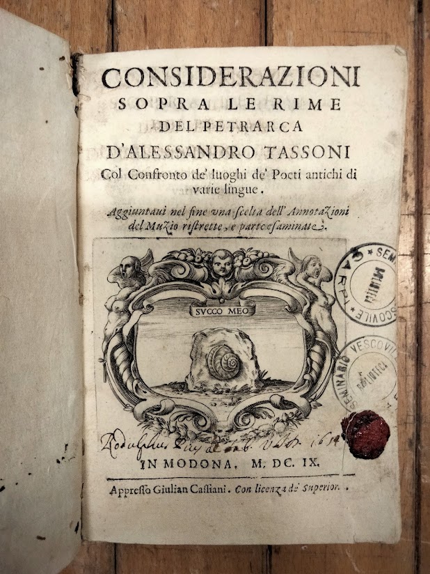 Considerazioni sopra le rime del Petrarca. Col confronto de' luoghi …