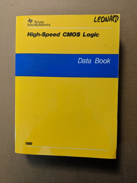 High-Speed CMOS Logic Data Book