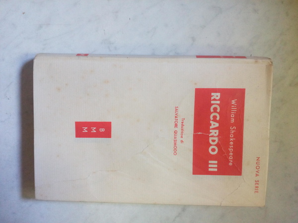 Riccardo III. Tragedia in cinque atti.